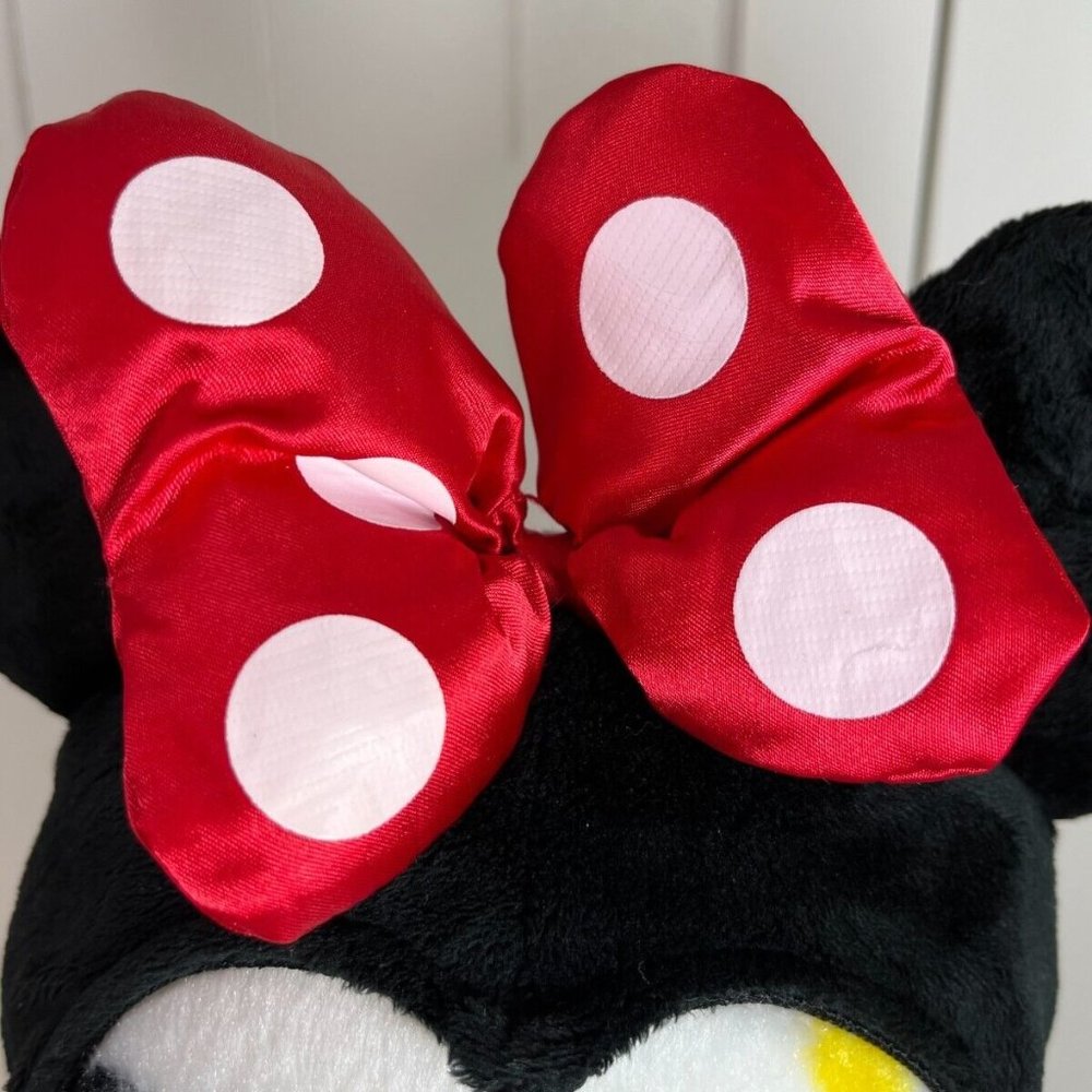 Build A Bear Downtown Disney White Bear W/ Minnie Mouse Costume View 3
